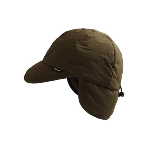 Dsgzkk Hat,Men Trapper Hat Versatile Down Hat Hat Winter Outdoor Costume Accessory Hat Down Hat Trapper Hat Army Green