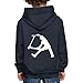 Spreadshirt Fingerwhip Trottinette Acrobatique Sportive Freestyle Scooter Cadeau Pull À Capuche Premium Enfant, 9-11 Ans, Marine