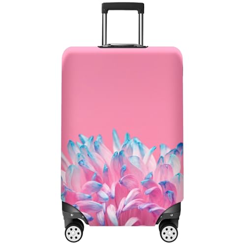 Travel Luggage Cover Suitcase Protector Scratch-Resistant Fit Not Included Suitcase Pretty Flower M-22-24in
