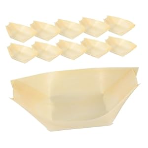 Veemoon Bambus Snack Schalen 50 Stück