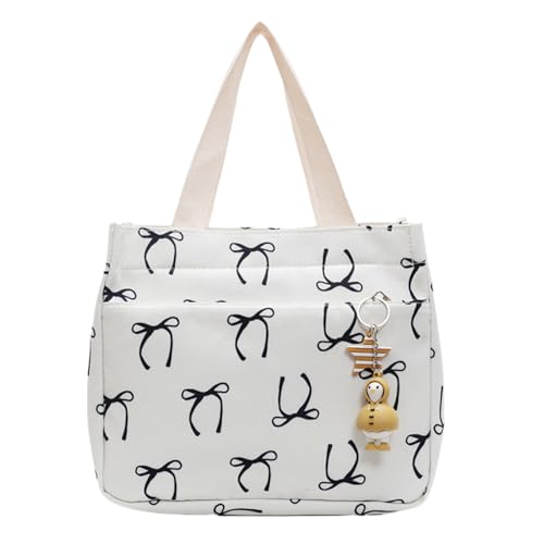 断熱ランチトート ? 再利用可能な冷却バッグ、ポータブルフードコンテナ、保温食事 | 耐久性のあるハンドルデザイン ファスナー開閉式 オフィス、学校、ピクニック、旅行での食事の保管、屋外でのランチ用