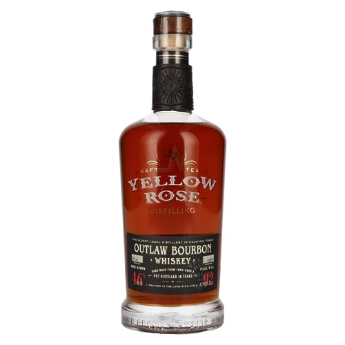 Yellow Rose OUTLAW BOURBON Whiskey 46,00% 0,70 lt.