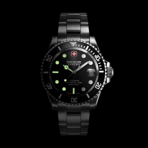 Image of Swiss Military Hanowa SEALORD - Swiss Made Round Automatic - Watch for Men