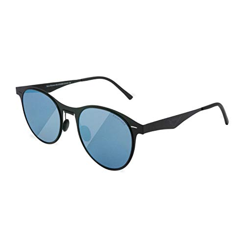 Ultra Thin Super Light Luxury Sunglasses with Metal Black Blue Mirror and Polarized UV400 Sunglasses