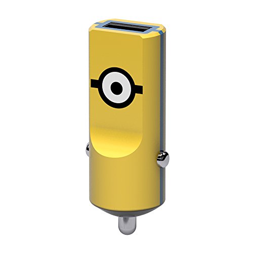 Caricabatteria da Auto Carl - 2.4 A Fast Charge - Caricatore USB Universale - Originale Minions Tribe CCR12100