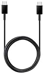 Genuine Samsung Galaxy S22 / S22 Plus + / S22 Ultra 5G Original 25W Fast Charging USB-C Genuine Charger Compatible with Galaxy Smartphones and Other USB Type C Devices (Black Cable Only EP-DA705BBE)