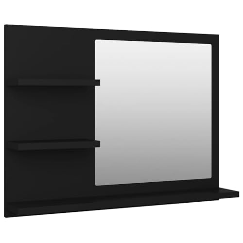 vidaXL Miroir de Salle de Bain, Miroir de Maquillage, Miroir de Courtoisie, Décoration Toilette...