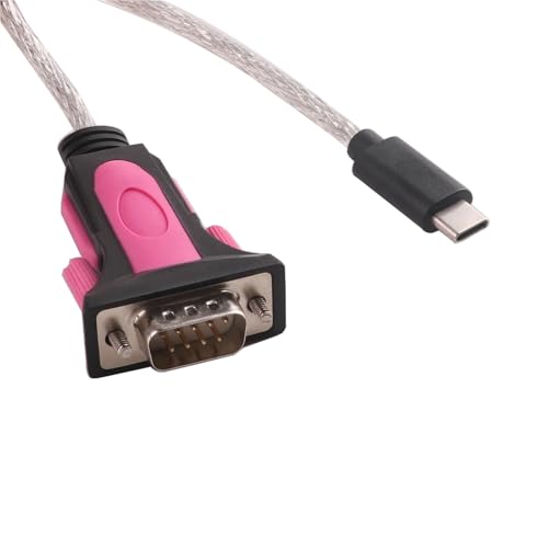 Convertidor FT232RL USB C a DB9 con transmisión RS232 estable para programar centralitas 5