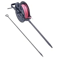 Amazon | (株)コジマ 田引車 (田引車1尺間隔目盛付ロープ60m巻済