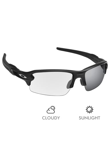 Image of Alphax Polarized Replacement Lenses for Oakley Flak 2.0 OO9295 59mm Sunglasses | Glare Reduction | Precision Cutting