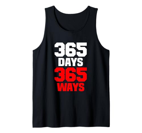 365 días, 365 Ways Camiseta sin Mangas