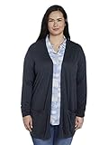 tom tailor damen strickjacke offene cardigan Aufgesezte Eingrifftaschen TOM TAILOR MY TRUE ME Damen Long-Cardigan Strickjacke, 10360, 54