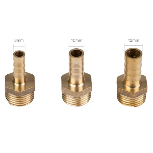Cloudray Water Flow Switch Sensor Suit with Pagoda Head Caliber: 10mm HT-30 for Protecting CO2 Laser Tube