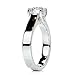 2Ct IGI Certified Round VS1 F Color Lab Grown Diamond (Peyton) Engagement Ring (White gold)
