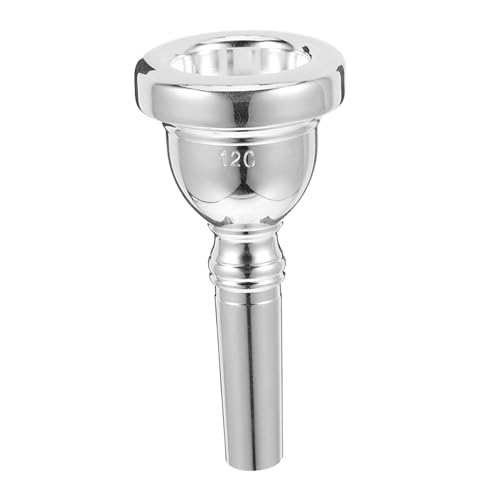 BESTonZON Easy to Use Metal Alto Trombone Mouthpiece Excellent Craftsmanship for Daily or Performance