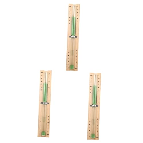 POPETPOP 3 Pièces en Bois minuteur Timer Minuterie de Bain Minuteur de Sauna Minuteur de Minutes minuteries minuterie de Sauna en Bois minuterie en Bois Un...