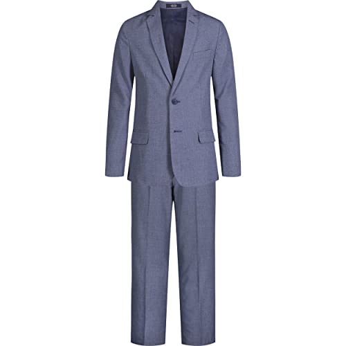 Traje formal de dos piezas para niños conjunto de vestir Nautica azul 10