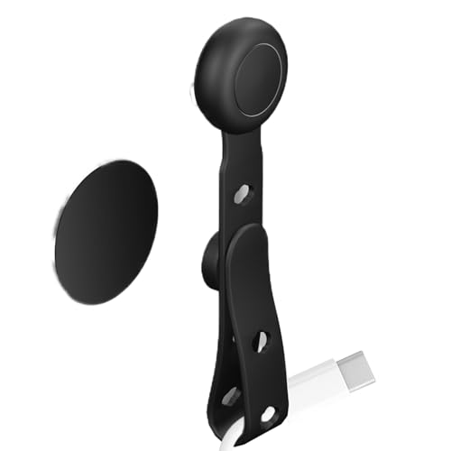 Sujetadores Magnéticos para Cables | Sujetacables Magnéticos Reutilizables de Silicona - Organizadores de Cables para Cargadores Viaje Hogar Escuela Cocina