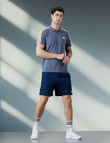 adidas Men’s Polo Shirts M 3S Co Black - Image 4