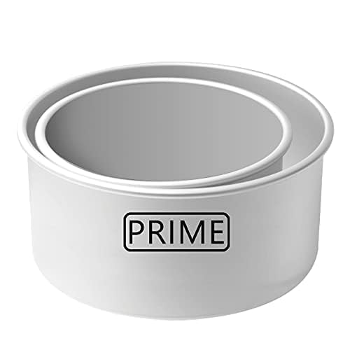 Image of Prime Bakers and Moulders Aluminium Mini Cake Baking Mould Set of 2