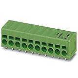 PHOENIX CONTACT SPT 2.53-H-5.0-EX printed circuit board terminal block, green, 23 A, 176 V, 3 poles, SPT 2.5..-H-EX article family, 5 mm pitch, 50 pieces