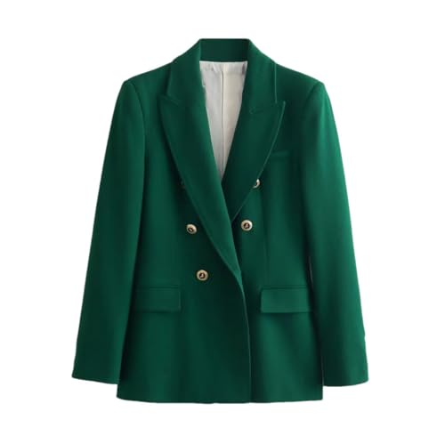 Blazer à double boutonnage avec veste de travail rembourrée