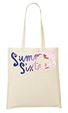 Größe 37x41cm. Summer sixteen Music Collection Cool phrases Tragetasche Einkaufstasche