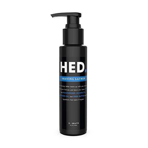 HED Skincare Scalp Shaving Lather for Soft and Smooth Shave, 4 oz