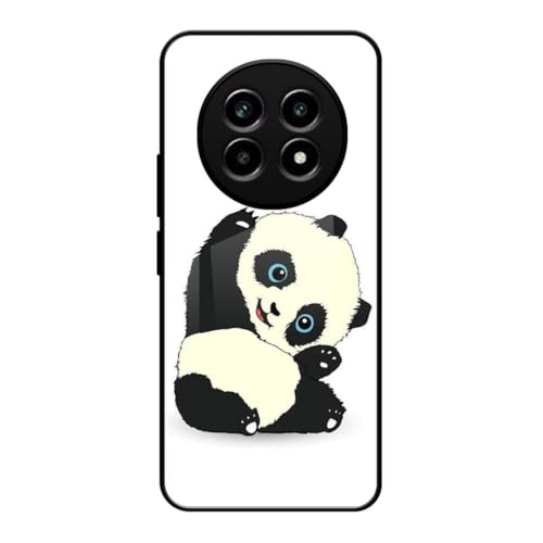 Image of SmashItUp Panda | Animal | Cartoon Designer Printed TPU Metal Case Mobile Back Cover for Realme 13 Pro / 13 Pro+ Plus (5G)
