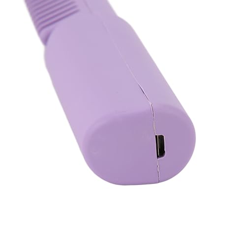 Mini cepillo alisador portátil ergonómico violeta miniatura 7