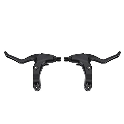VGEBY1 1 Par de la Palanca de Freno de Bicicleta, aleación de Aluminio Bicicleta manija de Freno Barra de Accesorios de Ciclismo para Bicicleta de Carretera de montaña(Negro)