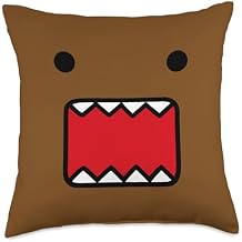 Official Domo-Kun Merchandise Y2K Era Fandom | Domo Face Throw Pillow
