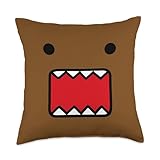 Official Domo-Kun Merchandise Y2K Era Fandom | Domo Face Throw Pillow