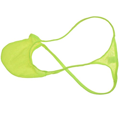 OROCOJUCO Men's Jacquard Thong String Micro Bikini Mini T-Back Sexy Pouch Underwear3