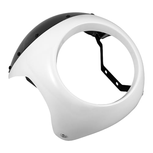 Déflecteur de phares de moto pare-brise transparent cruiser touring sport Milisten