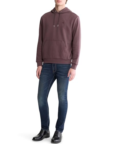 Image of Calvin Klein Men's Monogram Logo Fleece Hoodie
