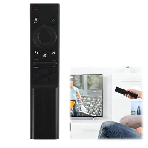Télécommande Universelle pour TV,Téléviseur 4/8k Ultra HD À Design Incurvé，Smart TV avec Boutons De Volume Et Raccourcis Rapides, Télécommande pour...