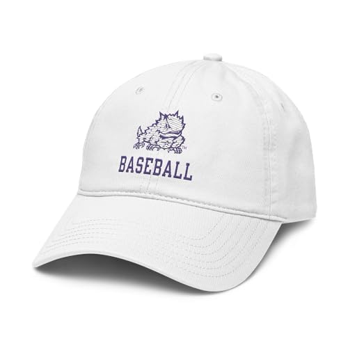 Gorra ajustable oficial TCU Horned Frogs de algodón miniatura 1