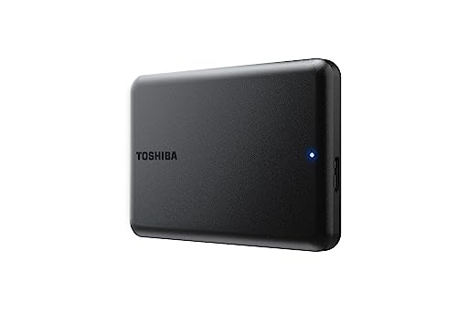 Image of Toshiba Canvio Partner 2TB USB-C Portable External Hard Drive, Black