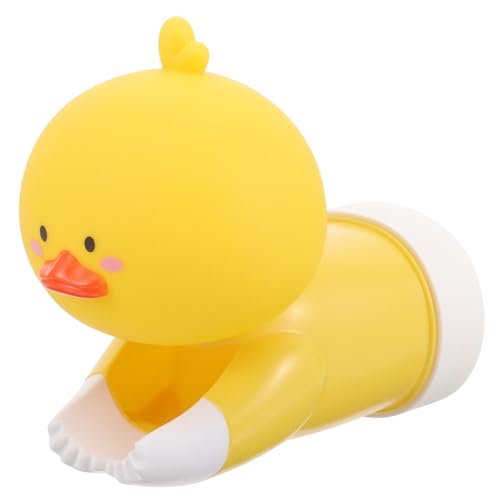 GARVALON 漫画動物蛇口延長器 蛇口延長カバー 子供用手洗い用ビニール製 バスルーム節水補助 家族向け洗面台アクセサリー