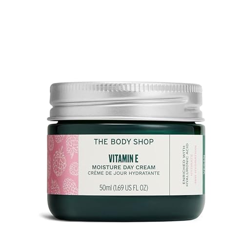 The Body Shop Vitamin E Moisture Cream – Fast Absorbing – Hydrates, Moisturizes and Protects –...