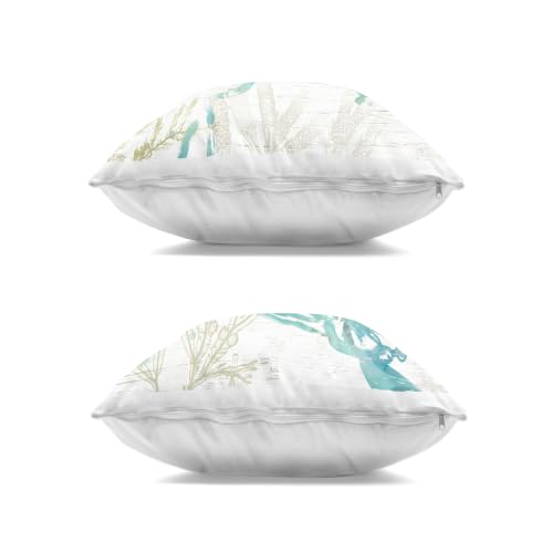 Image of Stupell Industries | Rustic Turquoise Crabs, 18 x 18 Each