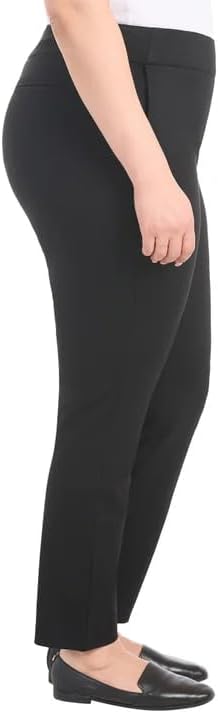 Dalia Women’s Pull-On Ponte Pant, Mid-Rise Narrow Leg - Image 7