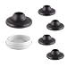 Produktbild WAGNER QuickClick® Kunststoffgleiter Stuhlgleiter 4er-Set zum Aufstecken - 4x Basis + 4x Gleiteinsatz austauschbar - Kunststoff HYPER - Ø 25 für Vitra Stühle DSR DAR DKR - Made in DE - 16780100