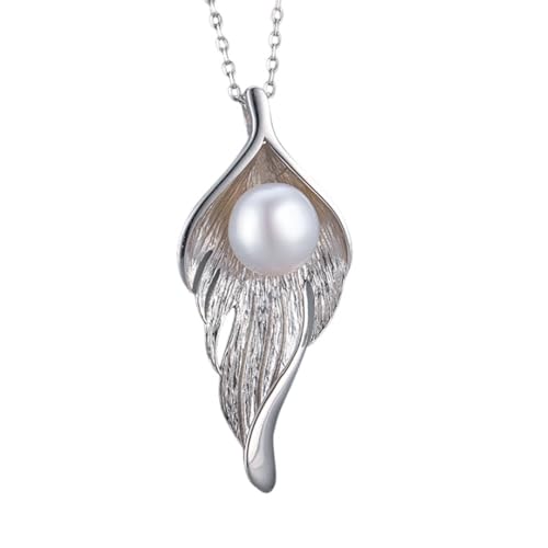 Collier pendentif plume en argent 925, le cadeau d'anniversaire idéal