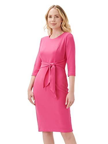 Adrianna Papell Women's Bow Sheath Dress with Three Quarter Sleeves - Image 4
