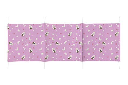 frikids Baby of Thrones  Protecteur de lit rose