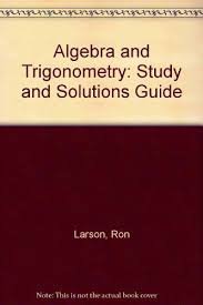 Paperback Algebra and Trigonometry/Study and Solution Guide Book