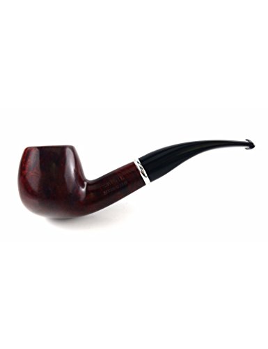 Savinelli Arcobaleno Marron P301LM626 Pipa de fumer en Bruyère Marron Polie 135 mm 39 gr 36 mm 28 mm 19 mm 6 – 9 mm Fabriquée en Italie