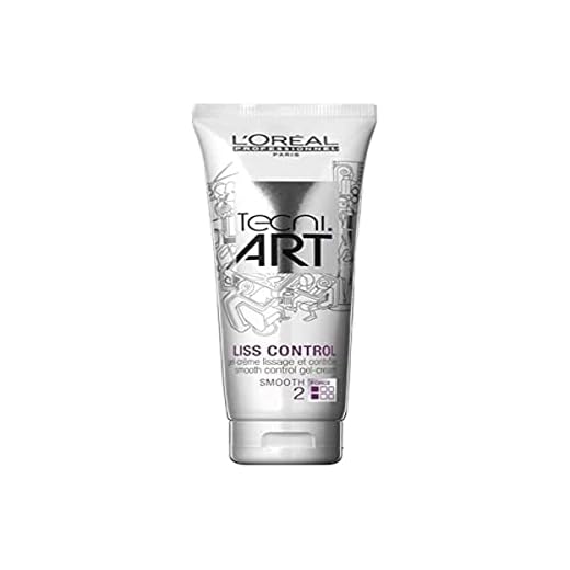 L'Oreal Professional Tecni Art Liss Smooth Control Gel-crema de alisado y control, 150 ml